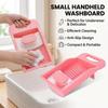 Plastic Laundry Tool Anti-slip Socks Washboard New Washing Board Household