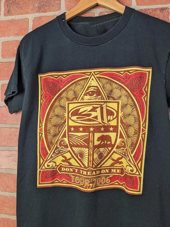 Vtg 311 Band Tour 2006 Cotton Black All Size Unisex Band Shirt TT630 Unisex T-Shirt XXXXL
