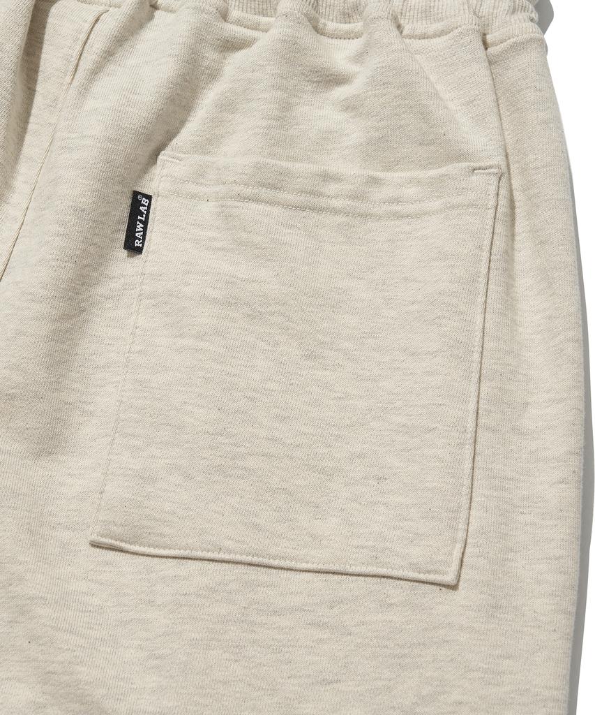 RAW LAB Originals Embroidered Jogger Pants (Oatmeal)