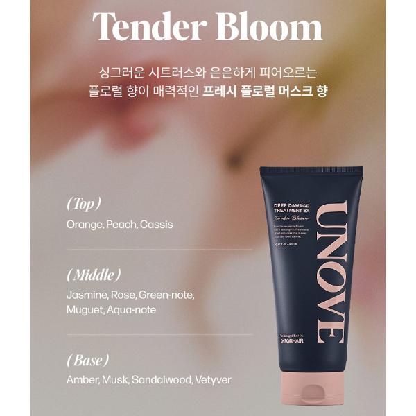 Unove Deep Damage Treatment EX 320мл (Нежный цветок/Теплый лепесток)