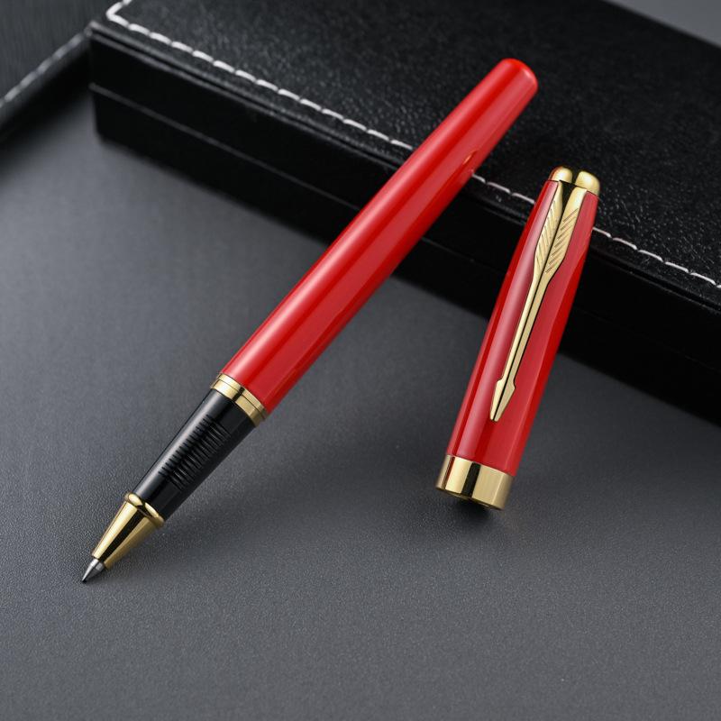 Source Business Metal Pen Advertising Gift Pen Orb Pen, Gender-Neutral Pen, Metal Signature Pen красный