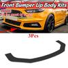 1set Front Lip Chin Bumper Body Kits For Car Universal