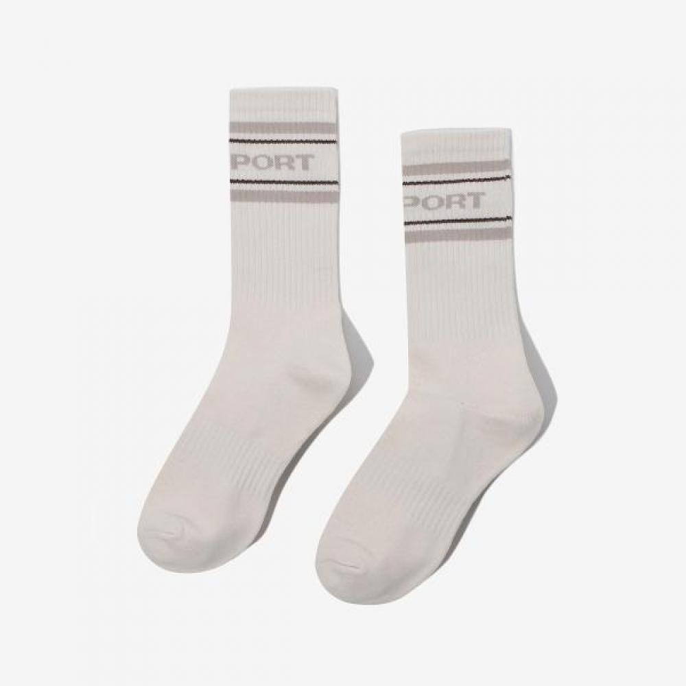 

Fila Big Wording Long Crew Socks SAND/260
