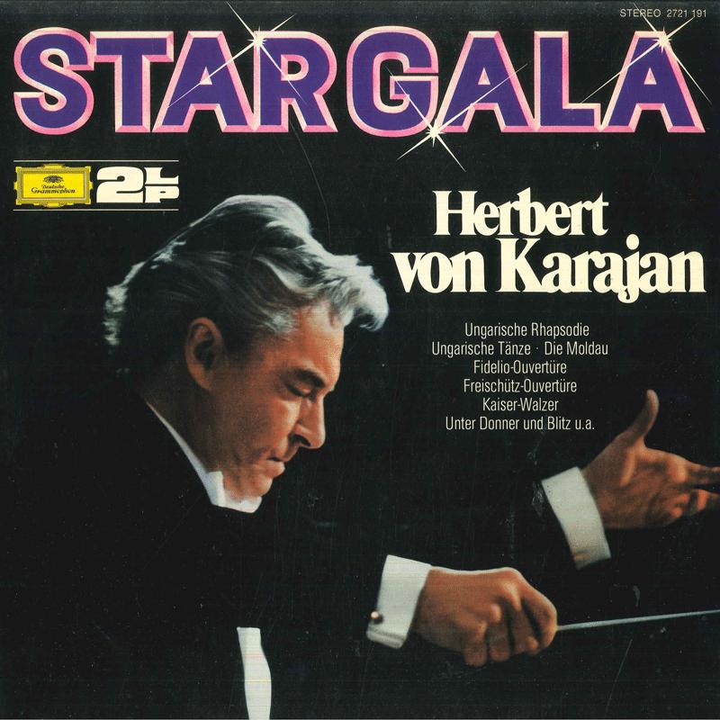 LP Record HERBERT VON KARAJAN, BERLINER PHILH - Stargala Herbert Von Karajan 2721191 DEUTSCHE GRAMMO Germany Classical Used