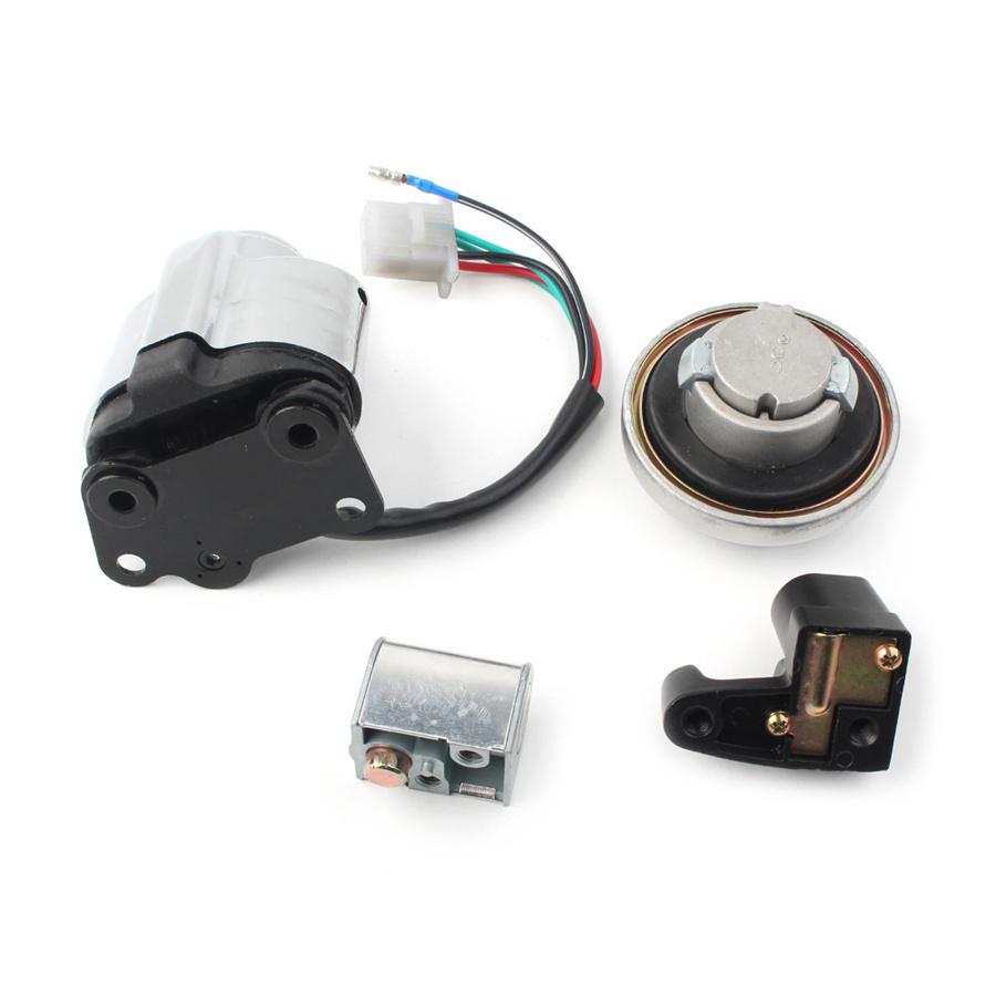 Ignition Switch Gas Cap Helmet Set For Honda VT250 Shadow VLX VT 400 600 750