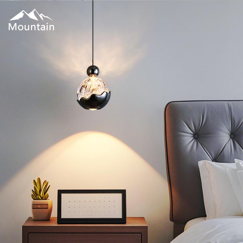Italian Luxury Adjustable Pendant Light with Hand Sweep Sensor for Bedroom