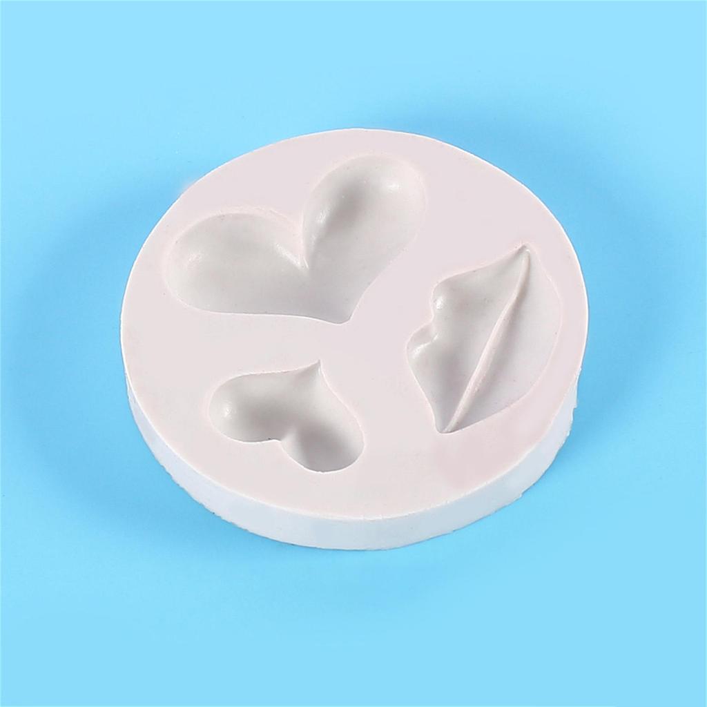 Silicone Mold Chocolate Red Lip Shape Fondant Cake Candy Biscuits Moulds DIY Baking Decorating Tool for Dessert Cake