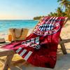 FC Bayern München Personalisierbares Namens-Strandtuch Hohe Saugfähigkeit & Schnelltrocknend Ideal für Reisen Outdoor Schwimmbad Yoga Surfen Camping Wandern Fitnessstudio Geschenk Urlaub