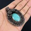 Amazonite Pendant, 999 Copper Wire Wrapped Pendant Handmade Gemstone Jewelry, Gifts For Wife Brand New Pendant