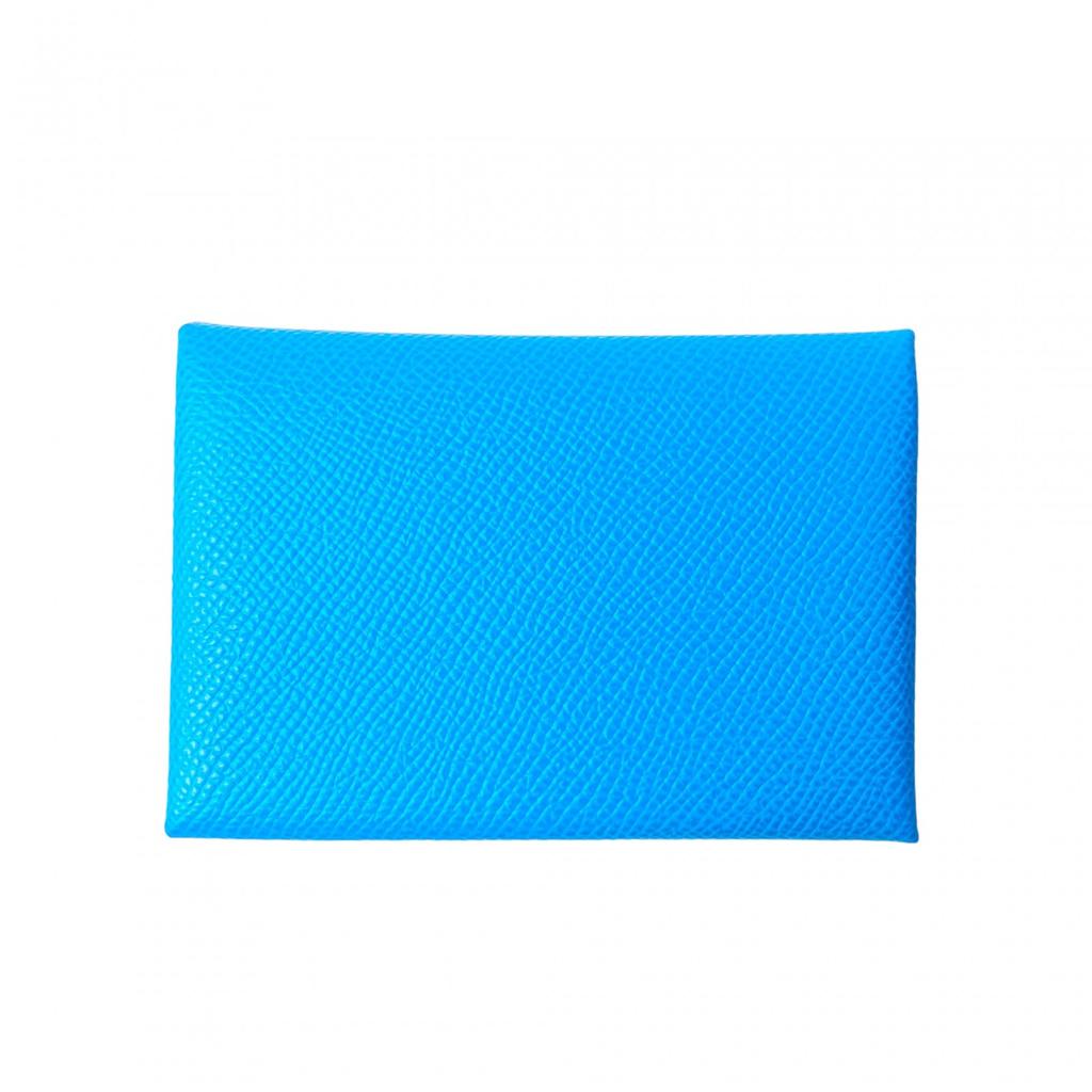 Used HERMESCoin Case Blue Women