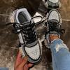 New Large-sized Dad Shoes, Sparkling Women's Sports Casual Shoes, Anti-slip Board Shoes