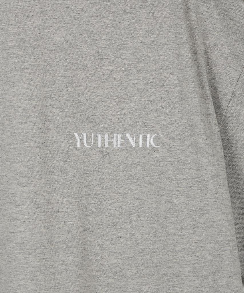 Yusentig Og Logo T-Shirt Melange Grey Aw5Me4381F
