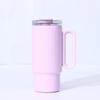 40oz Large Capacity Insulated Travel Mug With Handle Straw Double Wall Vacuum Stainless Steel Cup Car Office Outdoor Use