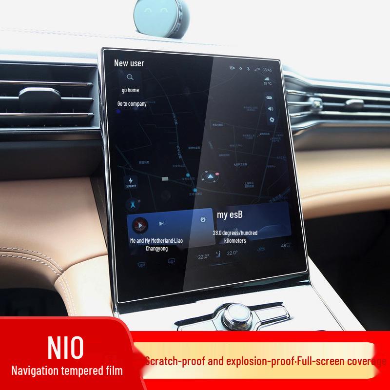 Nio ET5/ET7/ES7/ES8/ES6/EC6 Central Screen Tempered Film Modification