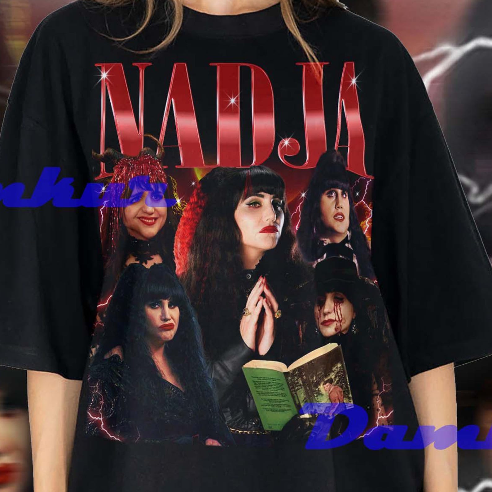 Nadja Shirt, What We Do In The Shadows Tshirt, What We Do In The Shadows Merch Tees, Vampire of Greek Fan Tee, Nadja T-shirt L