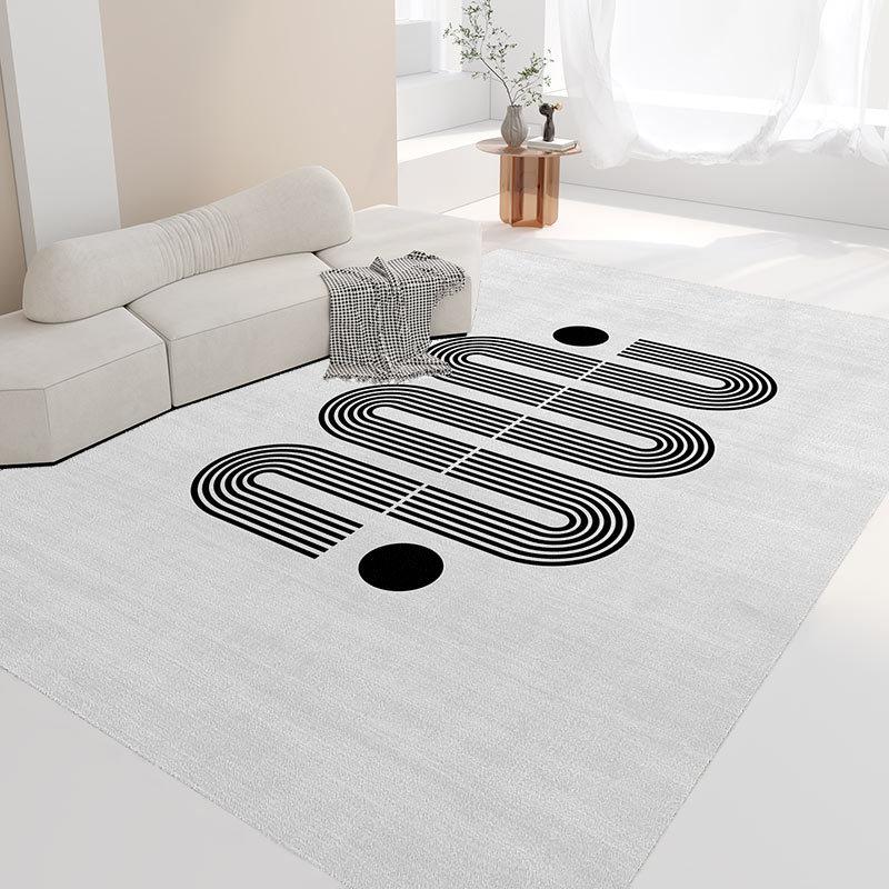 Nordic Modern Living Room Carpet Floor Mat Sofa Coffee Table Mat Bedroom Home Carpet