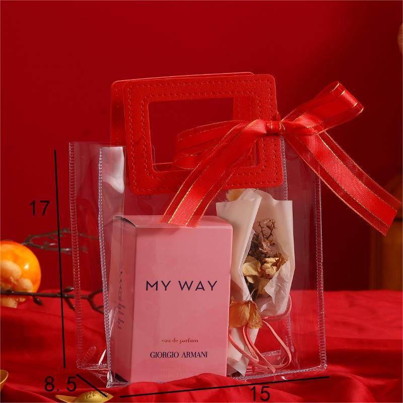 Прозрачный ПВХ Подарочный Пакет