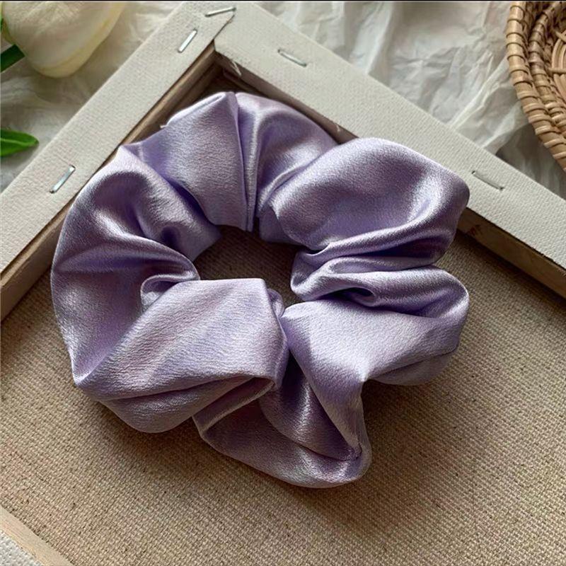 1pc organza fashion skirt shape large intestine hair tie new mesh pleated head flower hair rope tie head band hair ornament