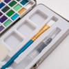 Ziyunxuan 50-Color Portable Watercolor Paint Set - Beginner Friendly Tin Box