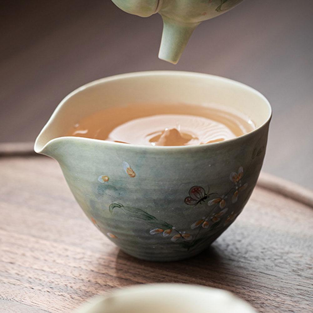 

Керамическая чайная чашка Кунг-фу чайник для сбора гостей, вечеринки CHINA