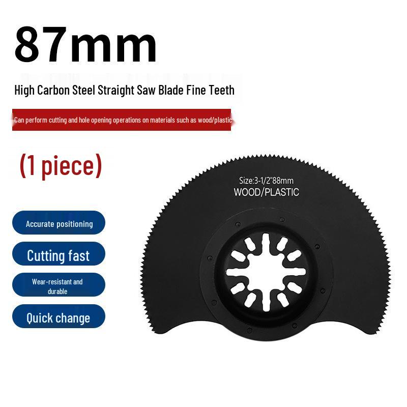 Multifunctional Woodworking Saw & Trimmer: Universal Blade, Slow Loading, Flower Hole for Cutting & Grinding