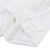 ONOFF Women S Hooded Short Sleeve jumpSuit Of3033la White