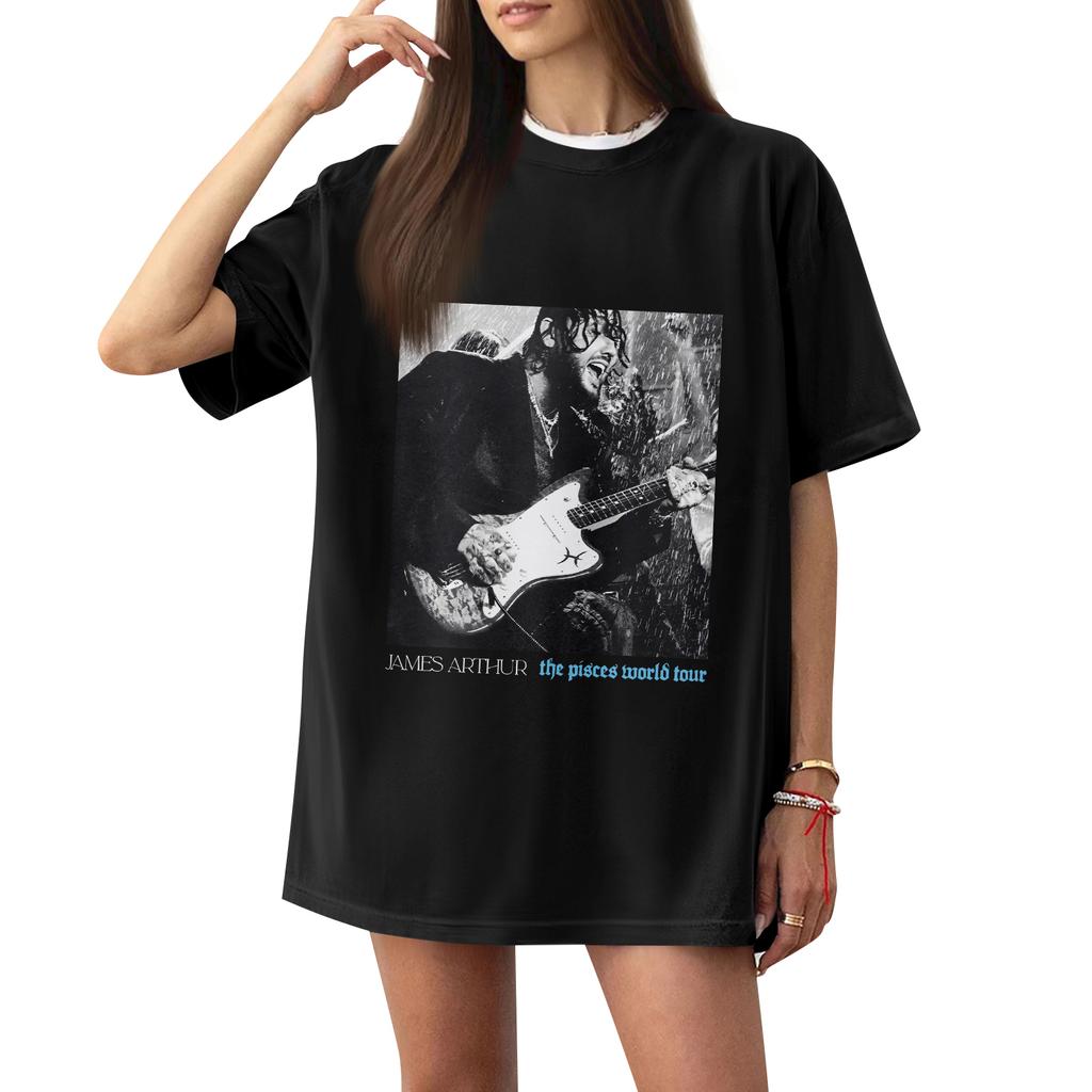 Women's Casual Letter Print Short-sleeved Top T-shirt