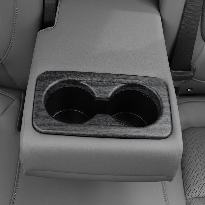 Car Rear Passenger Row Seat Water Cup Holder Cover Trim Interior For Kia EV4 2025 2026 Car Accessories LHD/RHD