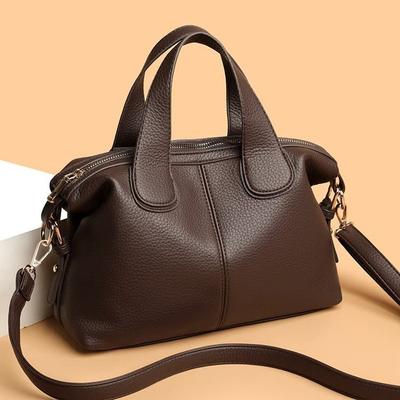 Damenhandtasche Große Umhängetasche Boston-Tasche