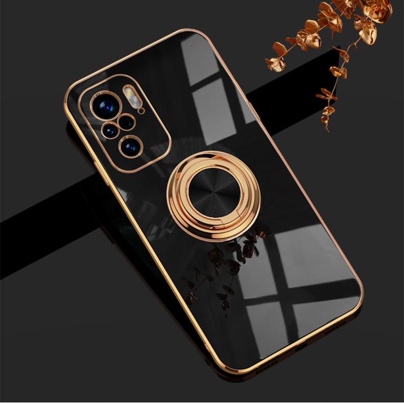 Étui de luxe avec anneau magnétique pour Xiaomi Mi 10T 11T Redmi Note 10 Pro 10Pro Mi10T T, housse de protection complète avec support