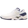 Mizuno Wave Stealth Neo Comfortable Simple Non-Slip Wear-Resistant Low-Top Training Shoes Unisex Sneaker White Platinum X1GA200043