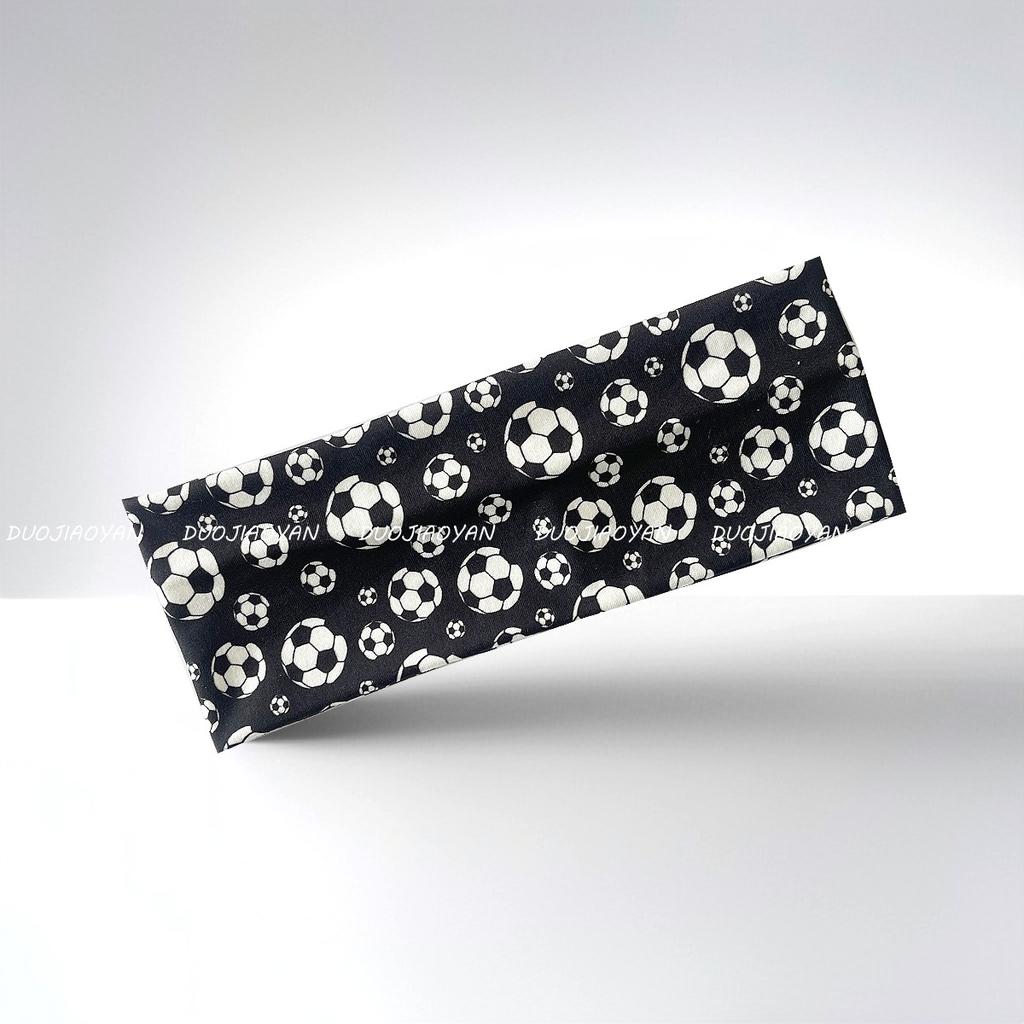 Football Headbands, Cheering Headbands, Elastic Sports Headbands, Men's and Women's Sweat Wicking Headbands, Football Matches