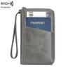 RFID Anti-Magnetic Multi-Functional Passport & Document Wallet with Zipper
