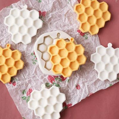 1 Peça DIY Moldes de Bolo Favo de Mel Molde de Silicone Bolo Fondant Chocolate Sabonete Doce Biscoito Molde de Açúcar Acessórios de Cozinha para Assar