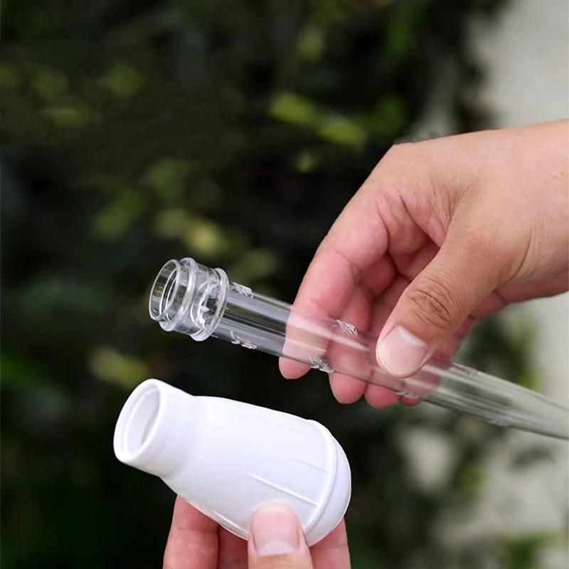 1-10pcs Fish Tank Vacuum Cleaner Lengthen Pipettes Cleaners for Aquarium Water Changer Simple Cleaning Tool Aquatic Pet Supplies