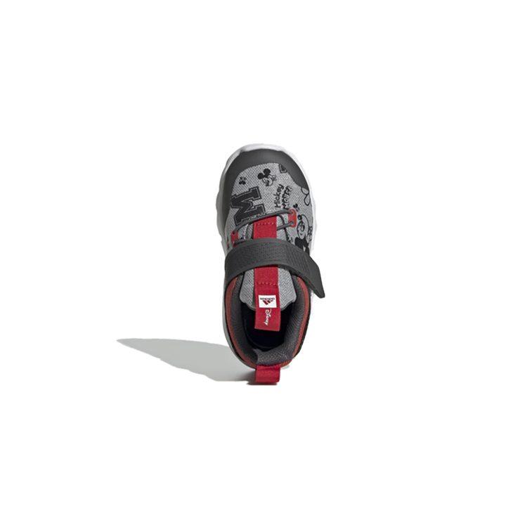 Disney x Adidas Rapida Mickey Mouse Amorti Antidérapant Amorti Antidérapant Bas Baskets Bébé Gris EF9730
