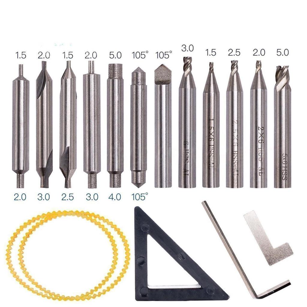 Milling Cutter Drill Bit Set High Hardness Sleeve Vertical Spare Parts Tool