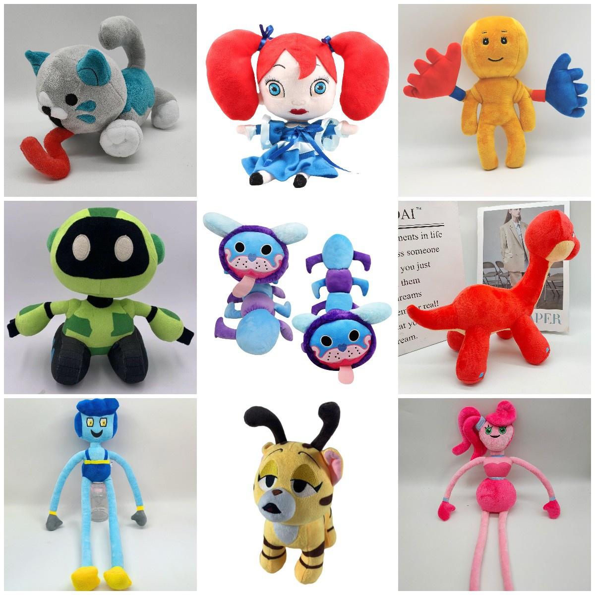 

Мак игровое время Бобби длинноногие отец и мать кукла черный паук монстр игра плюшевая игрушка