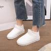 Women Snow Boots Winter Warm Plush Boots Women Waterproof Slip-on Women Shoes Flat Casual Winter Shoes Ankle Boots For Women