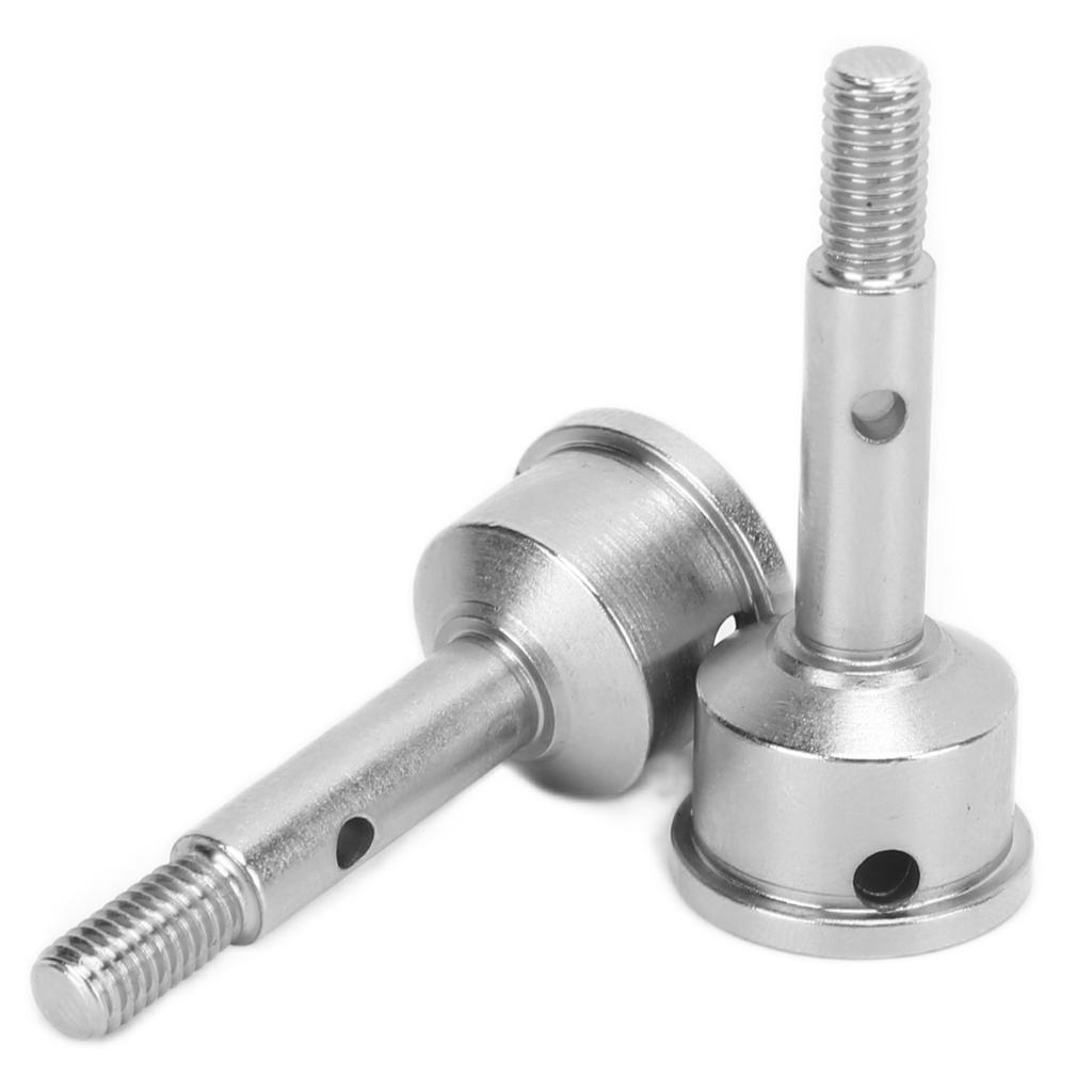 2pcs RC Wheel Axle Steel Drive Shaft Cup Replacement with Pole and Axle Pin for   UDR 1/7 RC Car