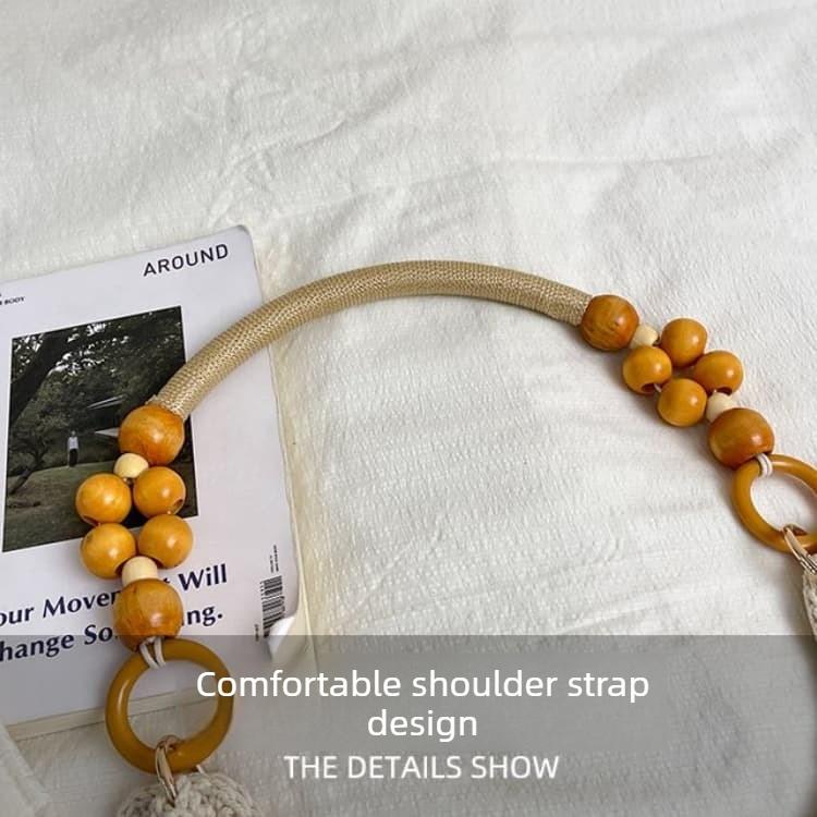 Hand Crocheted Hollow Underarm Bag Women's Shoulder Bag