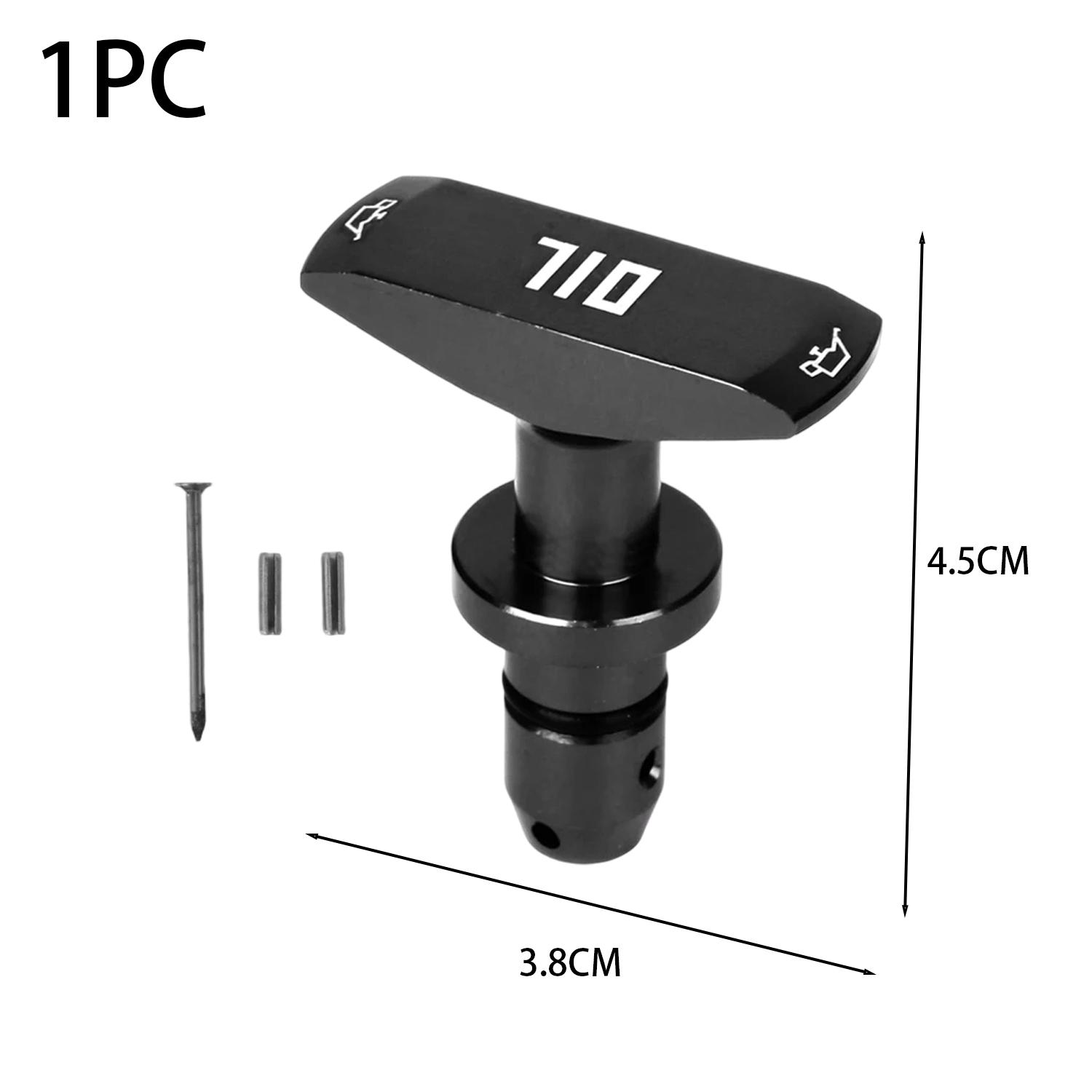 

Universal Car Oil Dipstick Pull Handle Engine Oil Pullhandle Aluminum Billet Auto Replacement Modification Decoration TT102191 чорний