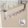 4/6 Haken Handtuchhalter Kühlschrank Handtuchhalter Kleiderhaken Nicht abfärbender Haken Kleiderhaken Wandhaken Küchenschränke Organisation Werkzeug Organizer