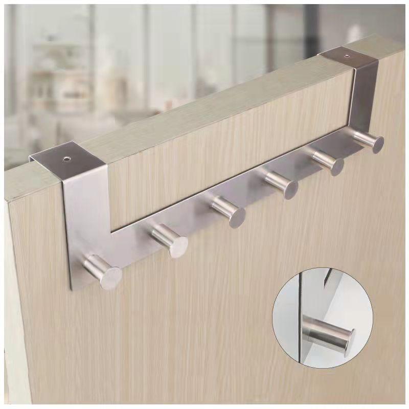 4/6 Haken Handtuchhalter Kühlschrank Handtuchhalter Kleiderhaken Nicht abfärbender Haken Kleiderhaken Wandhaken Küchenschränke Organisation Werkzeug Organizer