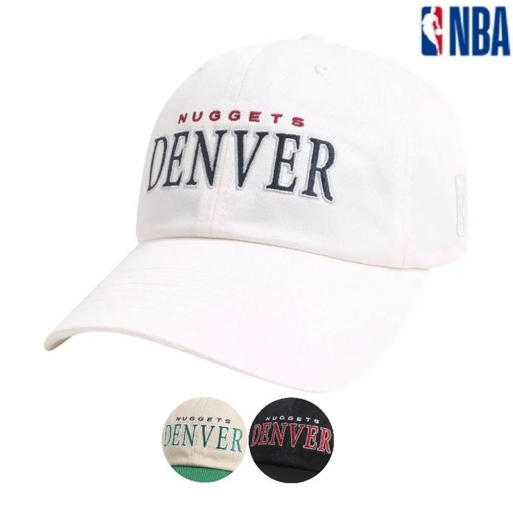 Unisex Denver Nuggets Wording Embroidered Two-Tone Ball Cap (N255AP272P) beige