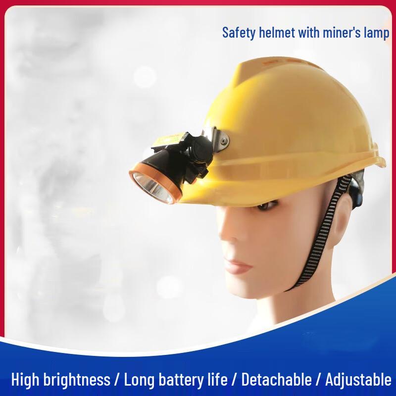 NLNTL Illuminated Breathable Plastic Safety Helmet Universal