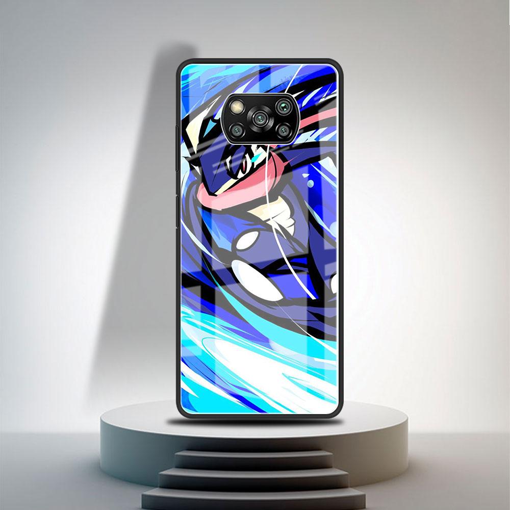 Glass Case For Xiaomi Poco X3 NFC 11 Lite 11T F3 M3 For Redmi Note 11 10 9 8 Pro 10S 9S 9A 9C Phone Cover Anime Cool Pokemon