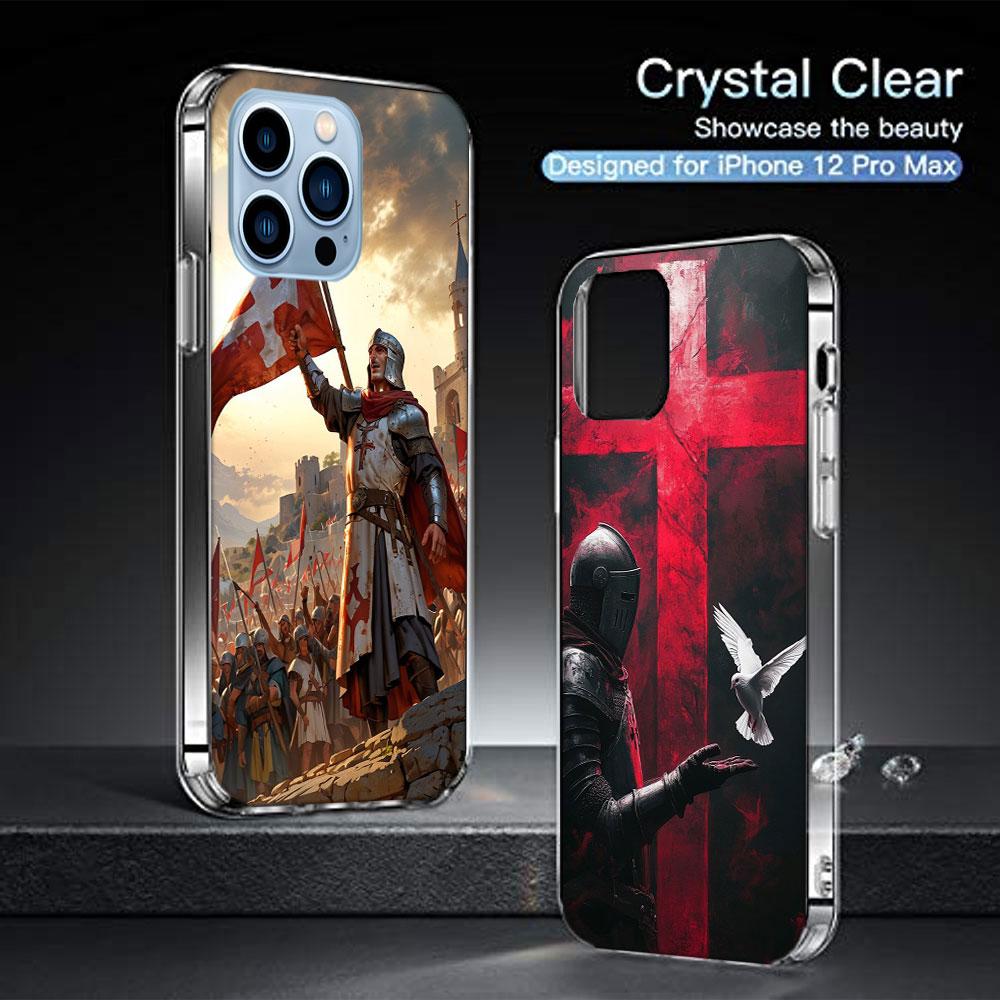 The Bright Red Crusade Cases Phone Case For Iphone 17E 16E 17 Air 16 Pro Max 15 Pro 14 Plus 11 13 12 Mini Cover Cases Compatible