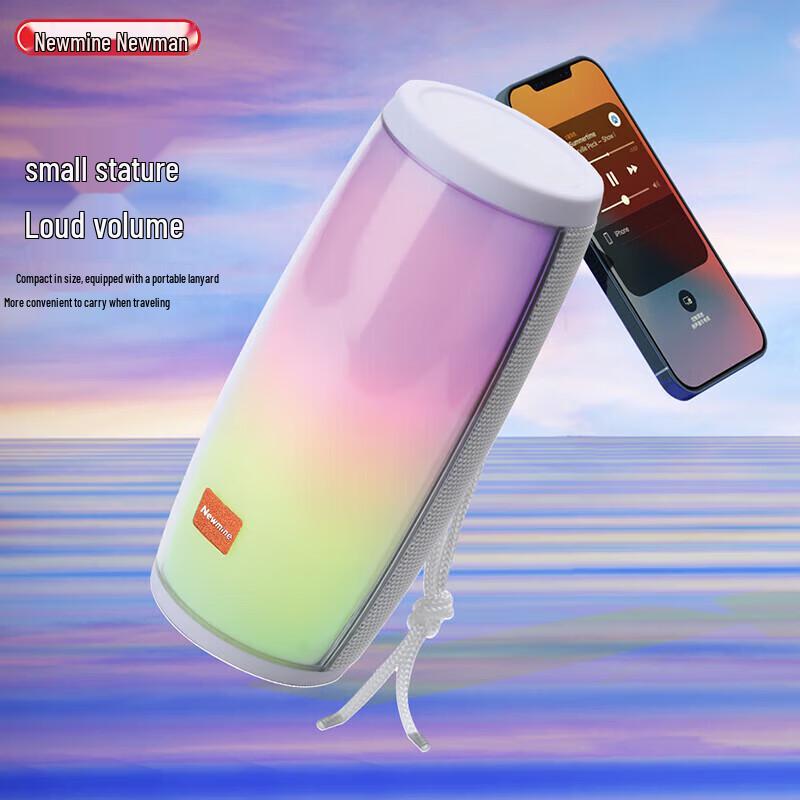 

Newmine BT70 Portable Bluetooth Speaker CN plug (adapter included)