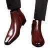 Men's Fashionable Solid Color Business Formal Shoes